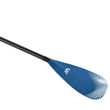 Aqua Marina PASTEL 2023 Adjustable Hybrid Fiberglass/Carbon SUP Paddle Navy front details